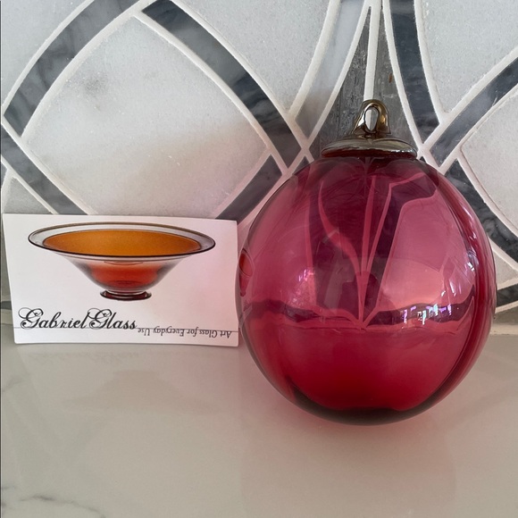 Gabriel Glass Other - Hand blown glass ornament